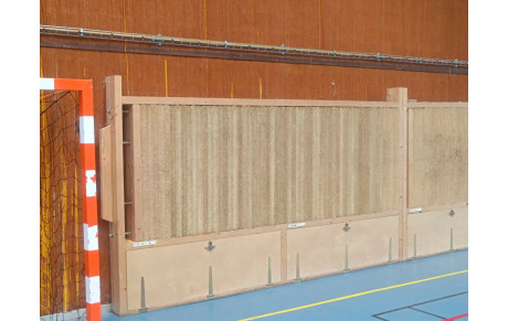 remplacement pailles mur de tir 